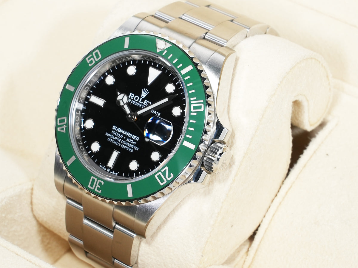 ロレックス サブマリーナー デイト Ref.126610LV ステンレススチール ブラック文字盤 中古 oaeop2sr