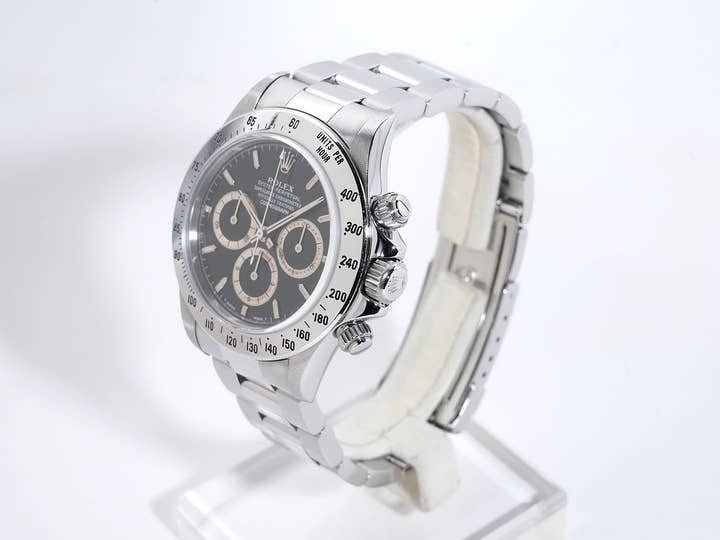 Rolex Daytona El Primero Ref.16520 Stainless Steel Black Dial Used e9zt94q5
