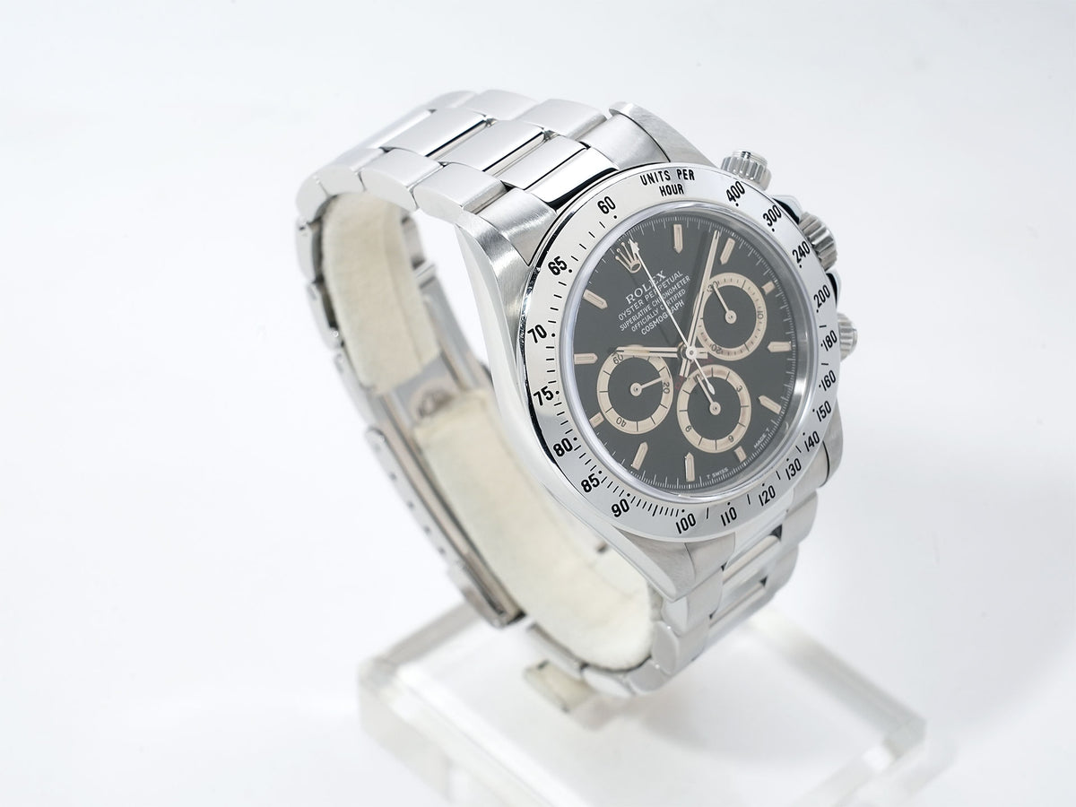 Rolex Daytona El Primero Ref.16520 Stainless Steel Black Dial Used e9zt94q5