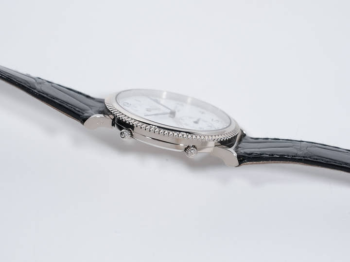 パテックフィリップ カラトラバ トラベルタイム Ref.5034G-001 ホワイトゴールド ホワイト文字盤 美品 55vxd98c