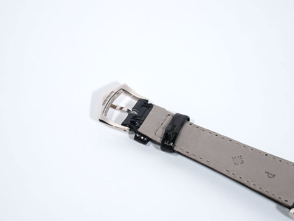 パテックフィリップ カラトラバ トラベルタイム Ref.5034G-001 ホワイトゴールド ホワイト文字盤 美品 55vxd98c