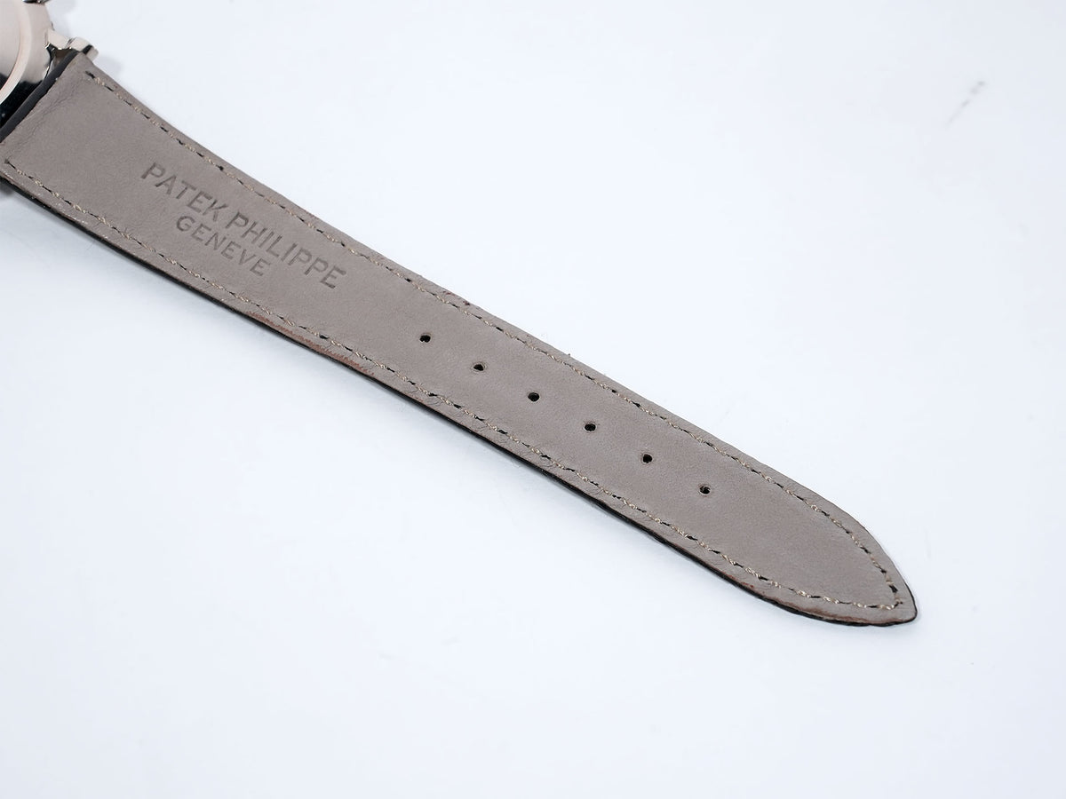 パテックフィリップ カラトラバ トラベルタイム Ref.5034G-001 ホワイトゴールド ホワイト文字盤 美品 55vxd98c