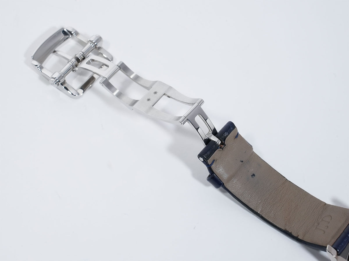 ジャケドロー グラン セコンド ミディアム Ref.J014014232 ホワイトゴールド ラピスラズリ文字盤 中古 e7jyh9kj