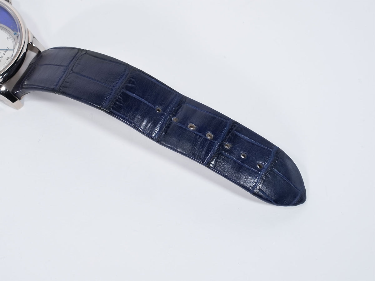 ジャケドロー グラン セコンド ミディアム Ref.J014014232 ホワイトゴールド ラピスラズリ文字盤 中古 e7jyh9kj