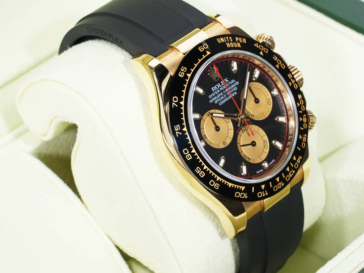 ロレックス デイトナ Ref.116518LN イエローゴールド ブラックxシャンパン文字盤 中古 w2nmnvyp