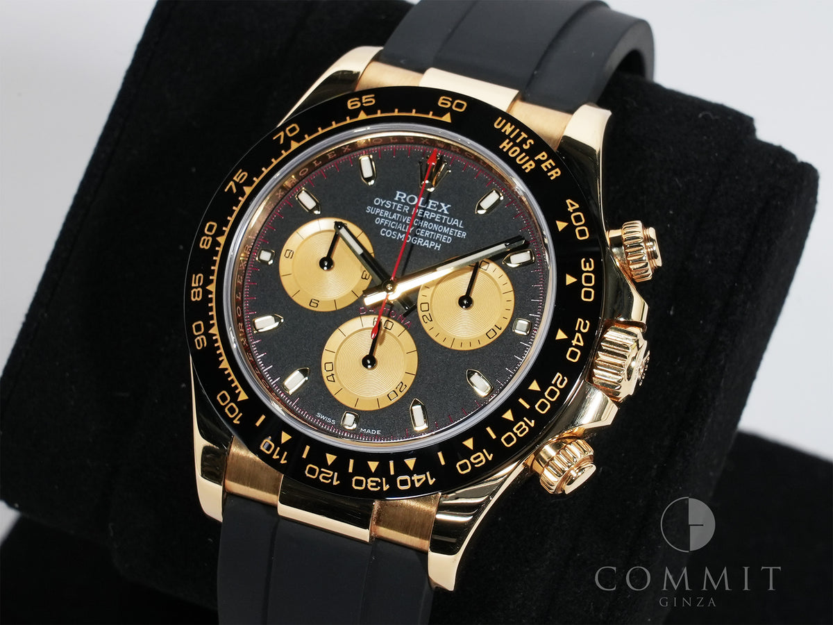 ロレックス デイトナ Ref.116518LN イエローゴールド ブラックxシャンパン文字盤 中古 w2nmnvyp