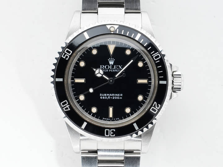 Rolex Submariner Ref. 5513 Stainless Steel Black Dial Used mg64cb5c