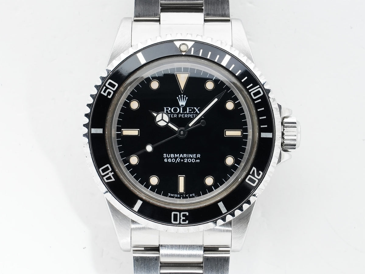 Rolex Submariner Ref. 5513 Stainless Steel Black Dial Used mg64cb5c
