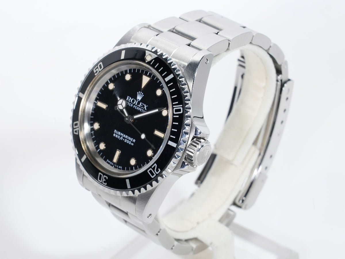 Rolex Submariner Ref. 5513 Stainless Steel Black Dial Used mg64cb5c