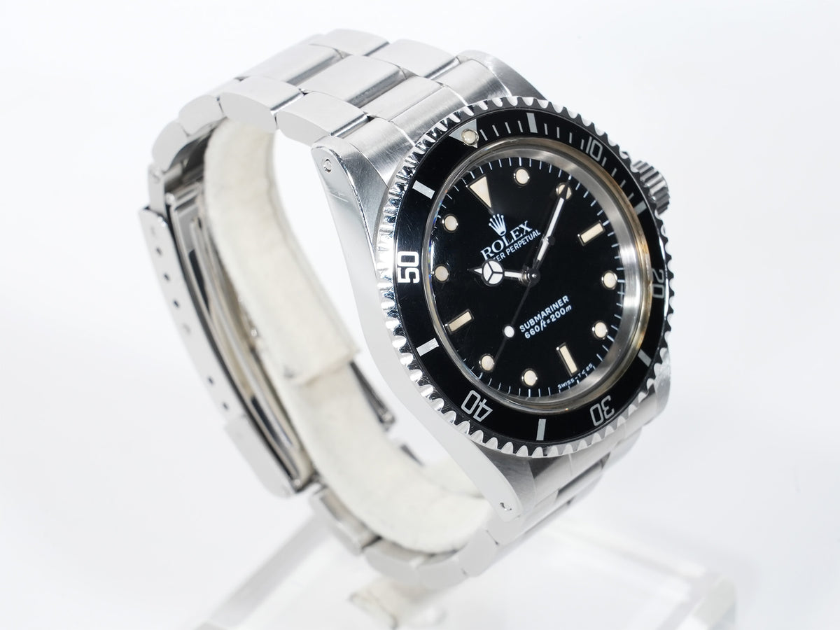 Rolex Submariner Ref. 5513 Stainless Steel Black Dial Used mg64cb5c