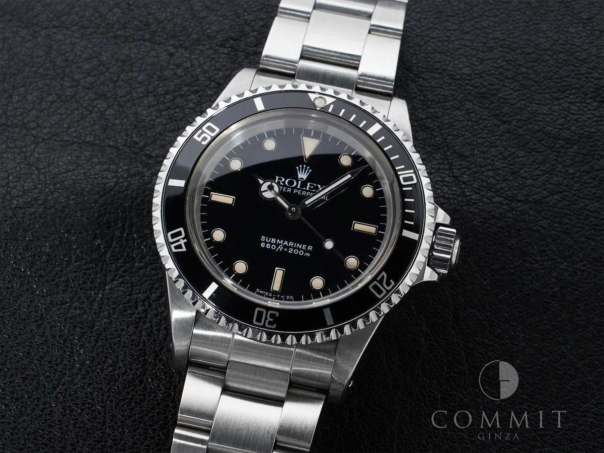 Rolex Submariner Ref. 5513 Stainless Steel Black Dial Used mg64cb5c