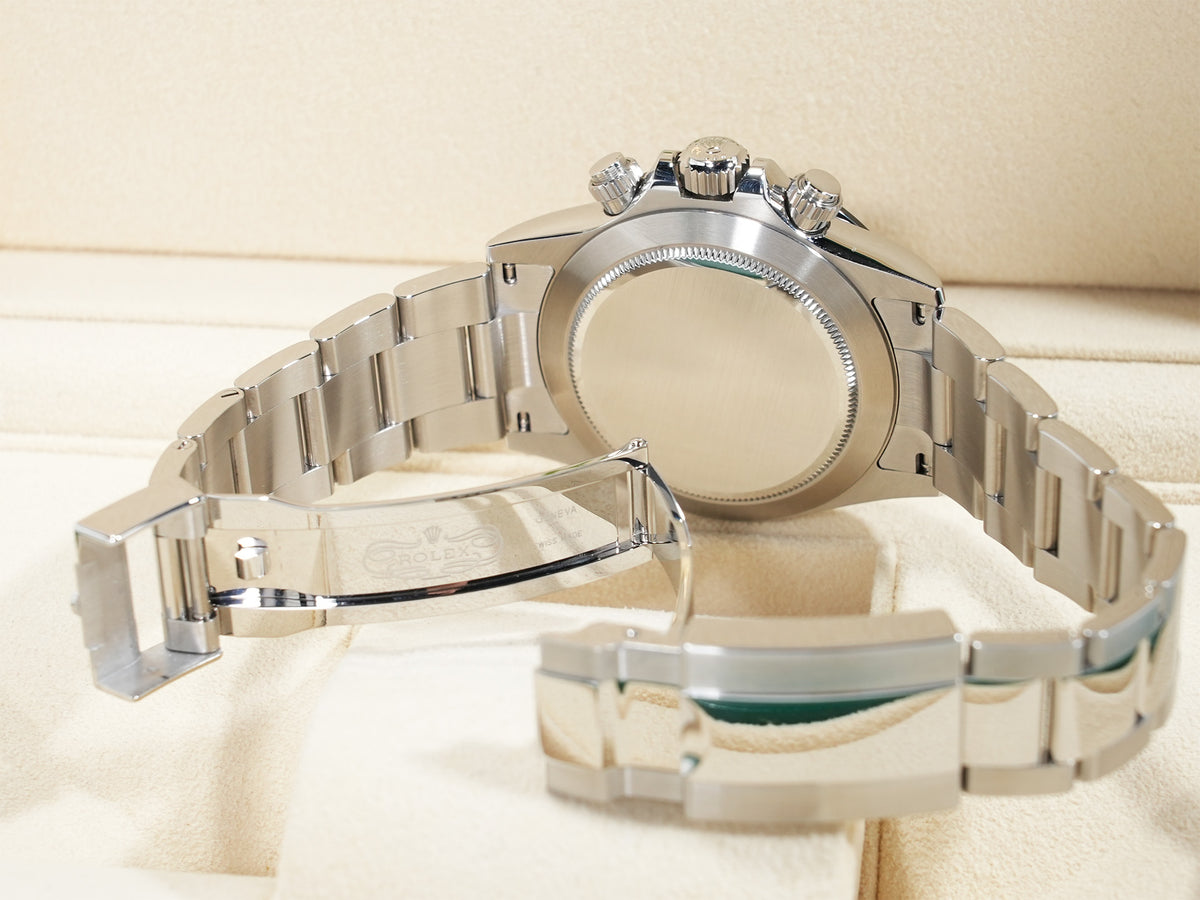 Rolex Daytona Ref. 116500LN Stainless Steel White Dial Excellent Condition qrhiytva