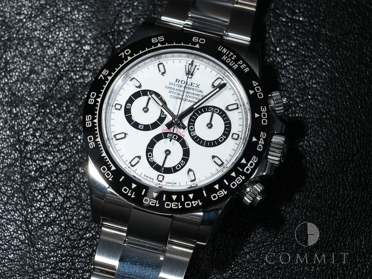 Rolex Daytona Ref. 116500LN Stainless Steel White Dial Excellent Condition qrhiytva