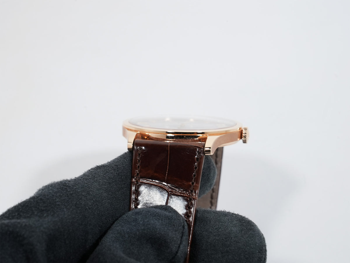 パテックフィリップ カラトラバ Ref.5196R-001 ローズゴールド シルバー文字盤 美中古 ymsk9f7v