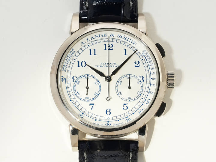 A.ランゲ＆ゾーネ 1815 クロノグラフ Ref.414.026 ホワイトゴールド シルバー文字盤 中古 rhxptume
