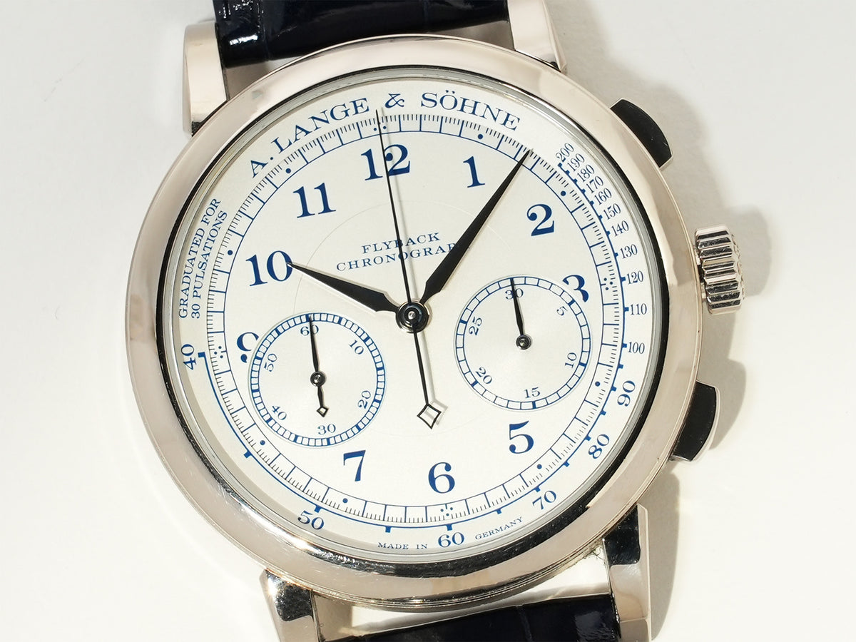 A.ランゲ＆ゾーネ 1815 クロノグラフ Ref.414.026 ホワイトゴールド シルバー文字盤 中古 rhxptume