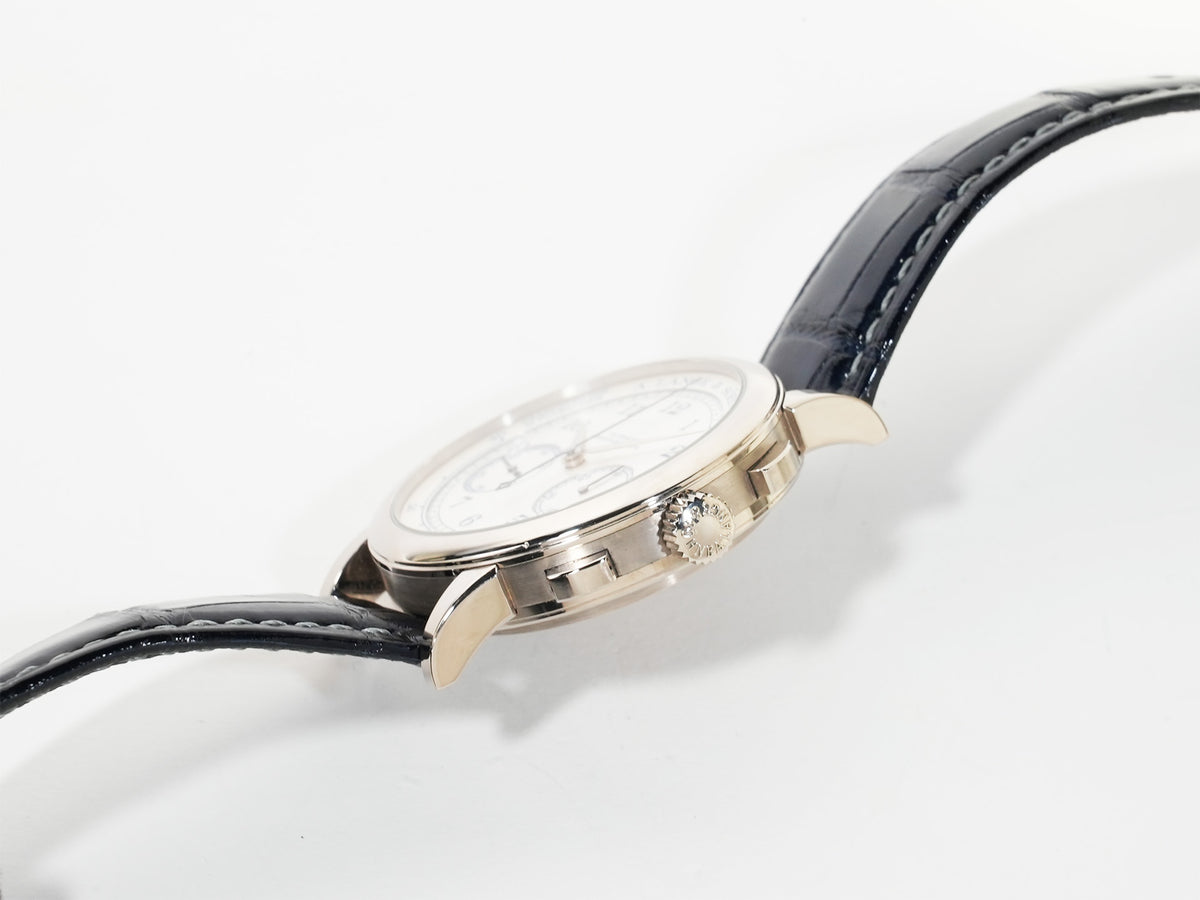 A.ランゲ＆ゾーネ 1815 クロノグラフ Ref.414.026 ホワイトゴールド シルバー文字盤 中古 rhxptume