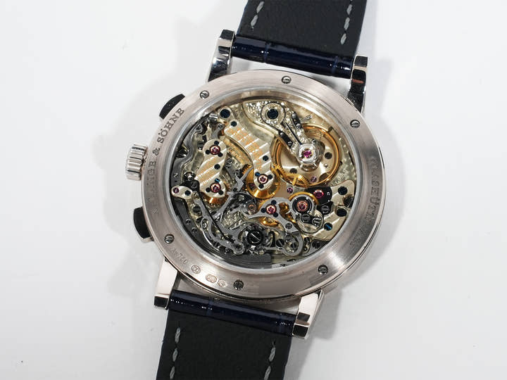 A.ランゲ＆ゾーネ 1815 クロノグラフ Ref.414.026 ホワイトゴールド シルバー文字盤 中古 rhxptume