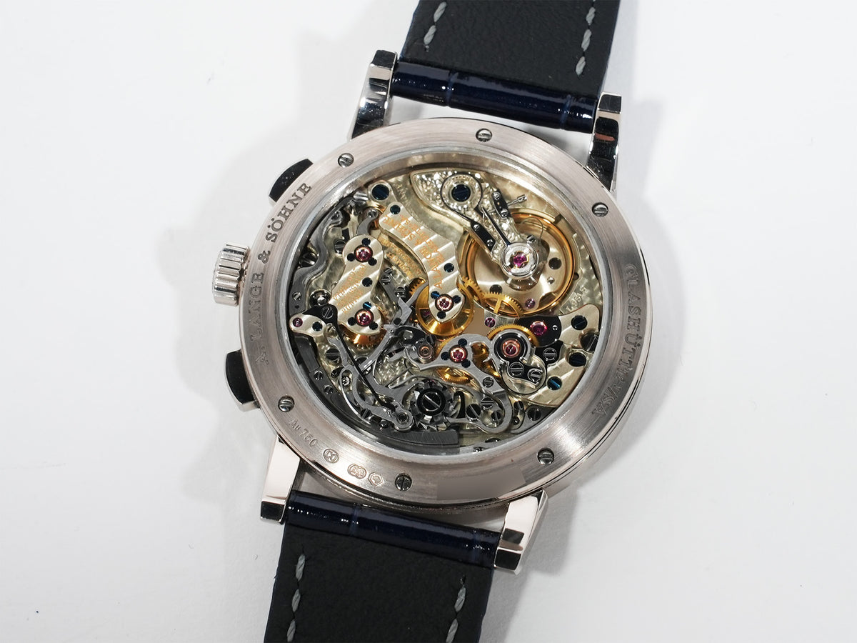 A.ランゲ＆ゾーネ 1815 クロノグラフ Ref.414.026 ホワイトゴールド シルバー文字盤 中古 rhxptume