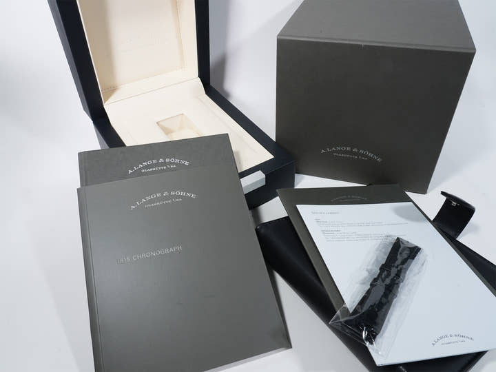 A.ランゲ＆ゾーネ 1815 クロノグラフ Ref.414.026 ホワイトゴールド シルバー文字盤 中古 rhxptume