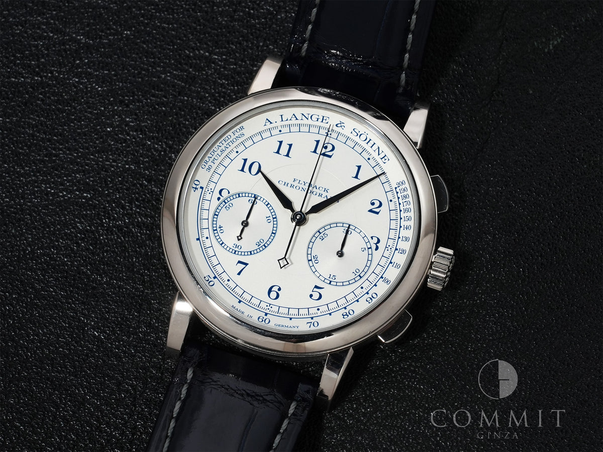 A.ランゲ＆ゾーネ 1815 クロノグラフ Ref.414.026 ホワイトゴールド シルバー文字盤 中古 rhxptume