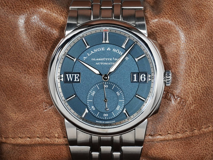 A.ランゲ＆ゾーネ オデュッセウス Ref.363.179 ステンレススチール ダークブルー文字盤 中古 92fj95ij