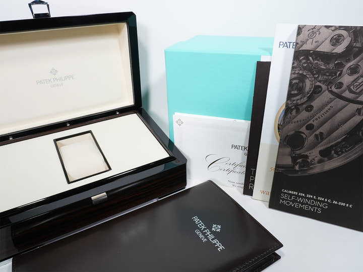 パテックフィリップ アクアノート TIFFANY&CO. Ref.5168G-001 ホワイトゴールド ミッドナイトブルー文字盤 未使用 pwd9ynfq