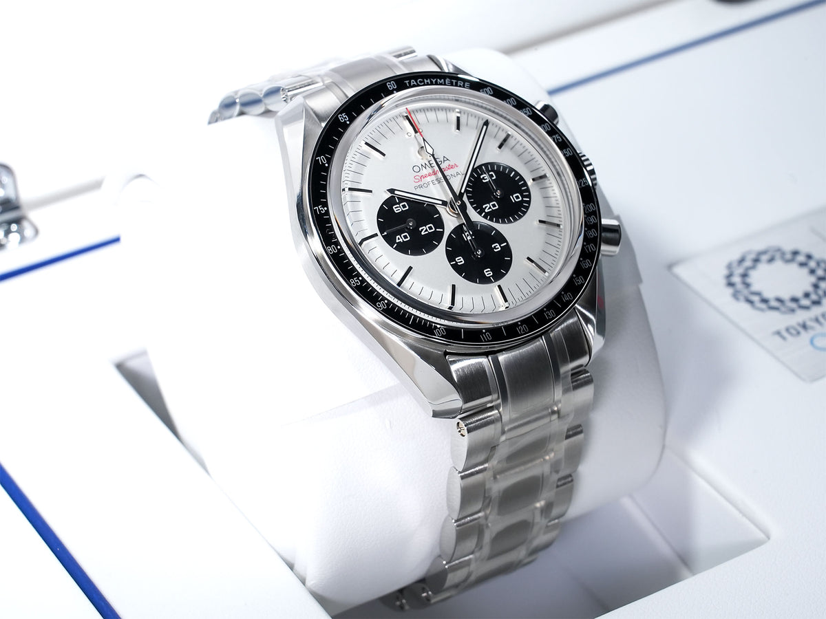 OMEGA Speedmaster Commemorative Model Chronograph 42MM Tokyo 2020 Limited Edition Ref. 522.30.42.30.04.001 Stainless Steel Silver Dial Unworn b446n2o6