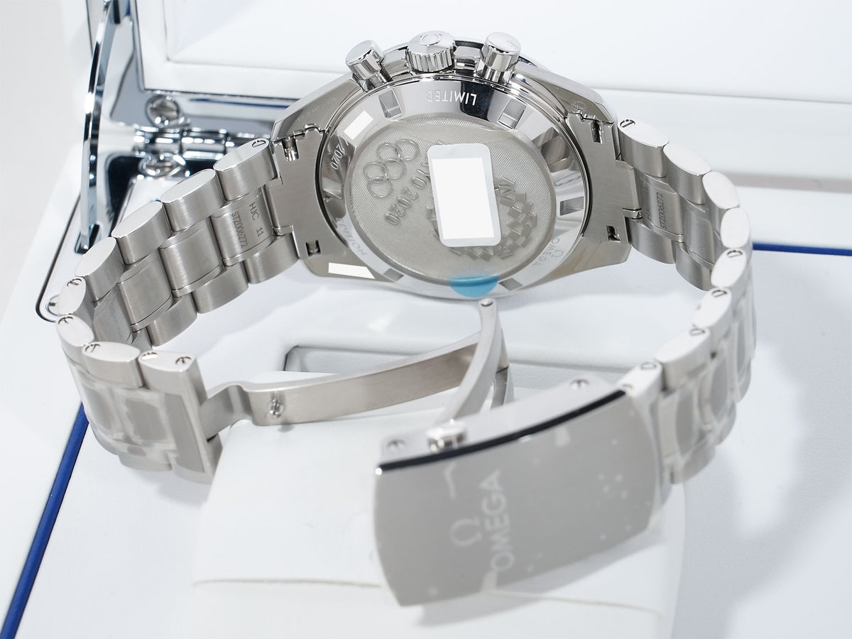 OMEGA Speedmaster Commemorative Model Chronograph 42MM Tokyo 2020 Limited Edition Ref. 522.30.42.30.04.001 Stainless Steel Silver Dial Unworn b446n2o6