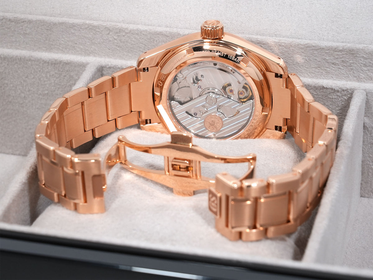 Grand Seiko 9R Spring Drive Ref. SBGA364 Pink Gold Silver Dial Unworn zhrbh3et