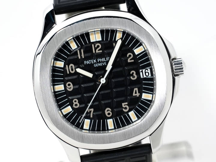 Patek Philippe Aquanaut Large Ref.5065A-001 Stainless Steel Black Dial Pre-owned 5reybj8g
