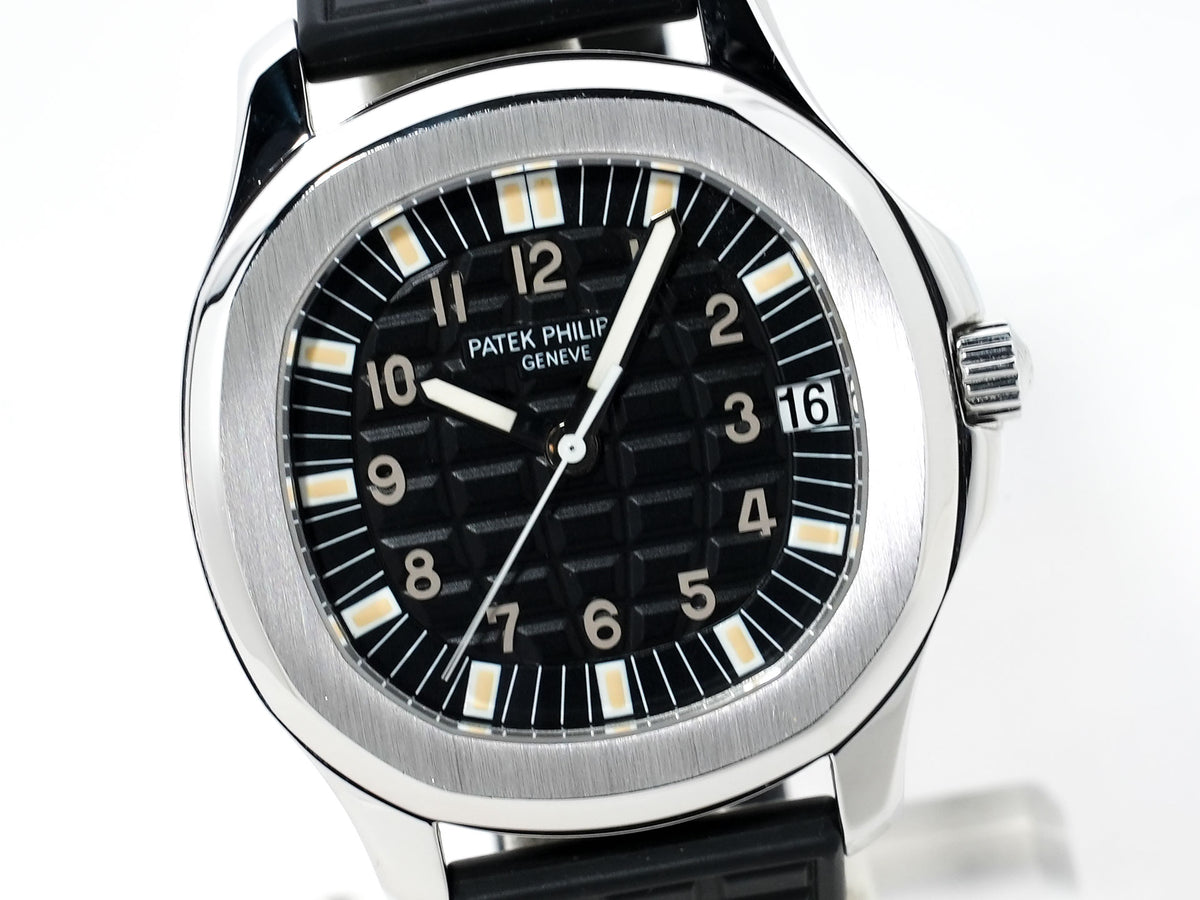 Patek Philippe Aquanaut Large Ref.5065A-001 Stainless Steel Black Dial Pre-owned 5reybj8g