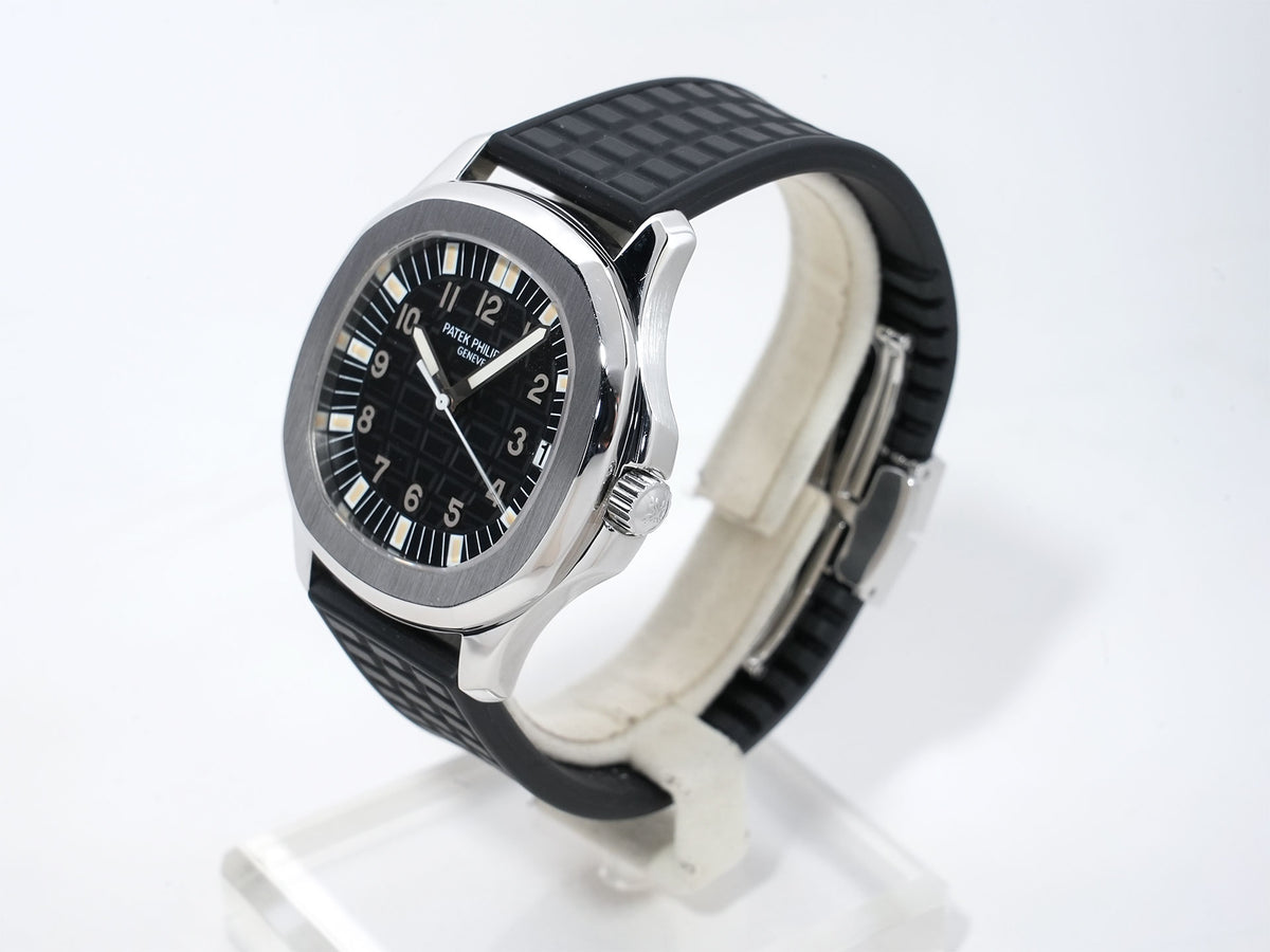 Patek Philippe Aquanaut Large Ref.5065A-001 Stainless Steel Black Dial Pre-owned 5reybj8g