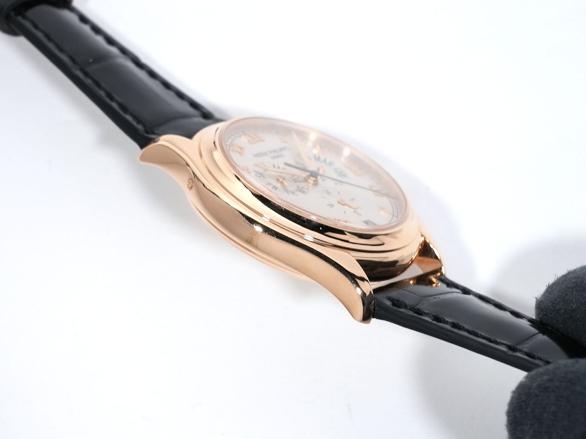 Patek Philippe Annual Calendar Ref. 5035R-001 Rose Gold Silver Dial, Pre-owned in Excellent Condition j6suki2b