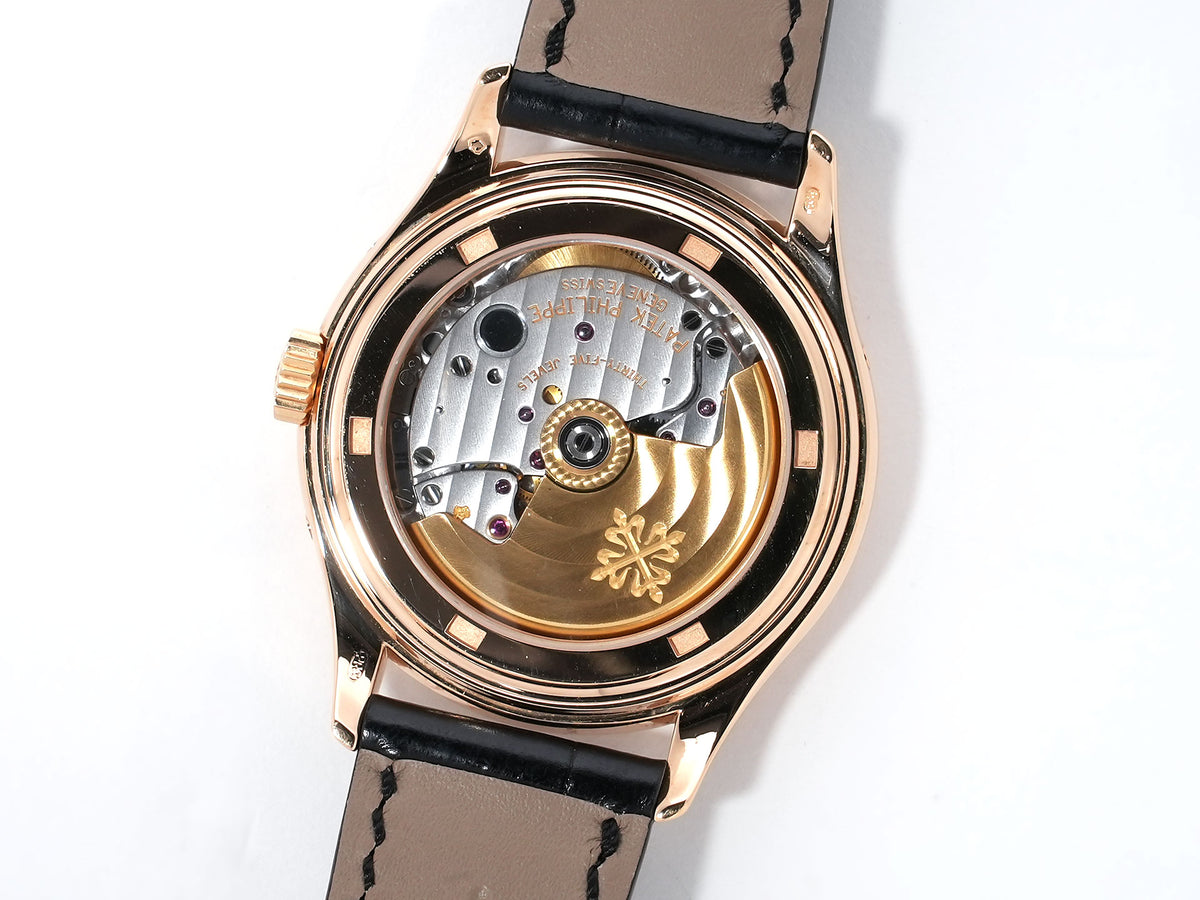 Patek Philippe Annual Calendar Ref. 5035R-001 Rose Gold Silver Dial, Pre-owned in Excellent Condition j6suki2b