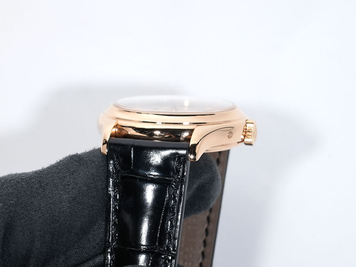 Patek Philippe Annual Calendar Ref. 5035R-001 Rose Gold Silver Dial, Pre-owned in Excellent Condition j6suki2b