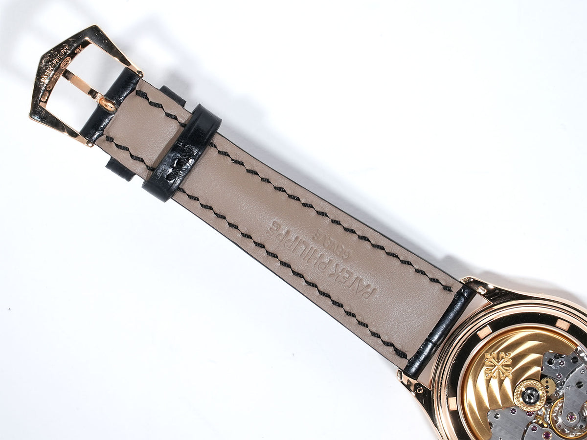 Patek Philippe Annual Calendar Ref. 5035R-001 Rose Gold Silver Dial, Pre-owned in Excellent Condition j6suki2b