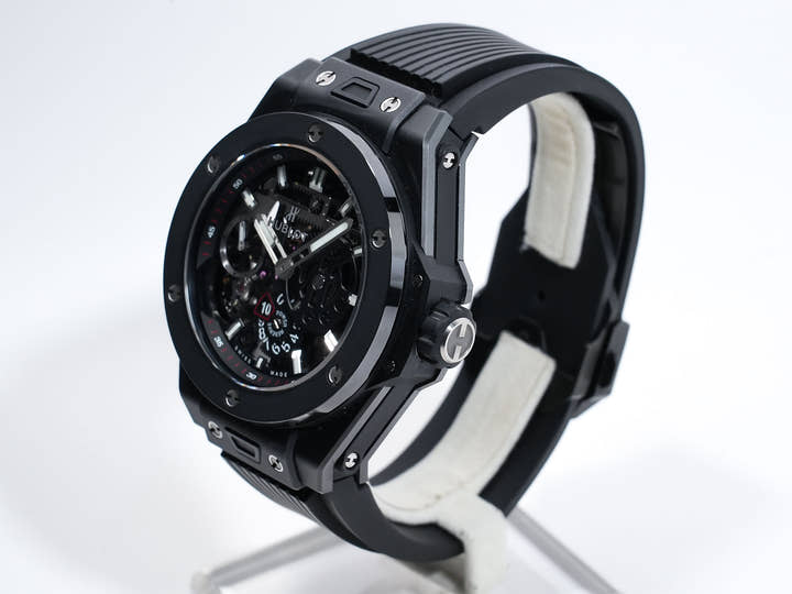 Hublot Big Bang MECA-10 Black Magic Ref. 414.CI.1123.RX Ceramic Skeleton Dial Pre-owned to4dj356