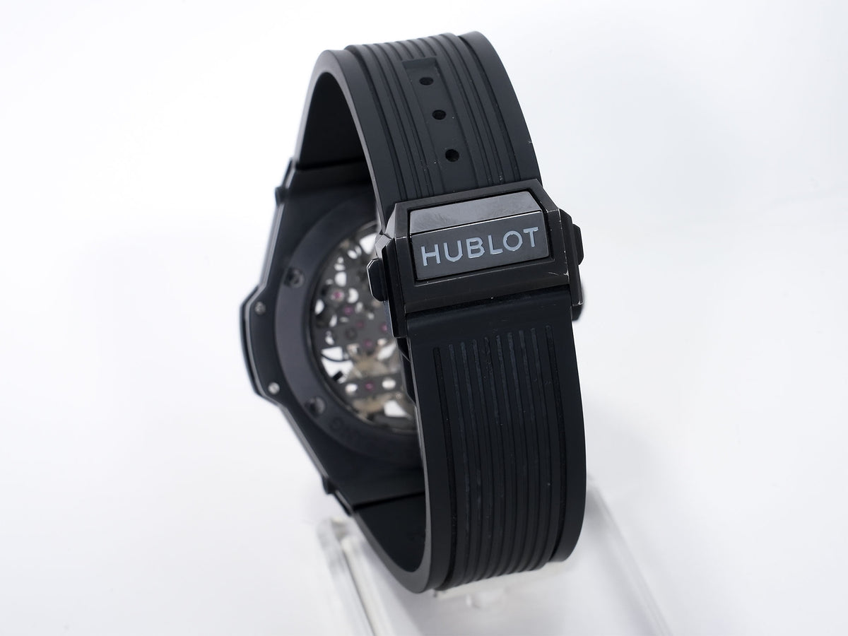 Hublot Big Bang MECA-10 Black Magic Ref. 414.CI.1123.RX Ceramic Skeleton Dial Pre-owned to4dj356