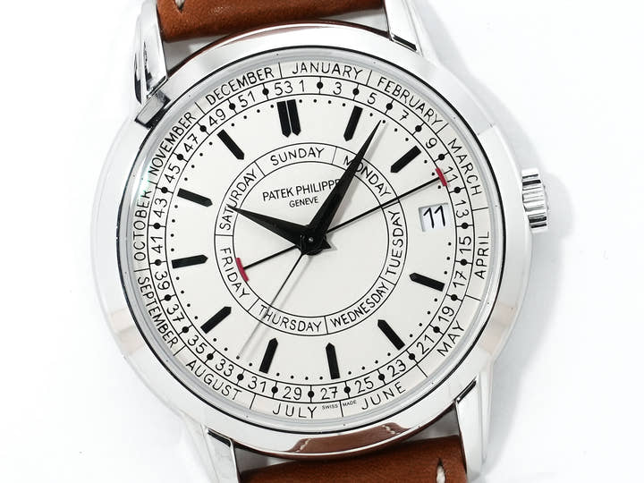 Patek Philippe Calatrava Weekly Calendar Ref. 5212A-001 Stainless Steel Silver Dial Pre-owned ti5zk68j