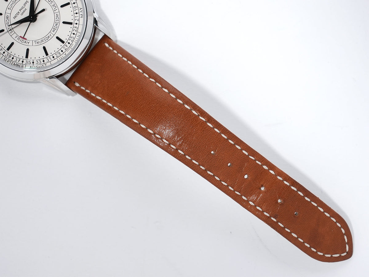 Patek Philippe Calatrava Weekly Calendar Ref. 5212A-001 Stainless Steel Silver Dial Pre-owned ti5zk68j