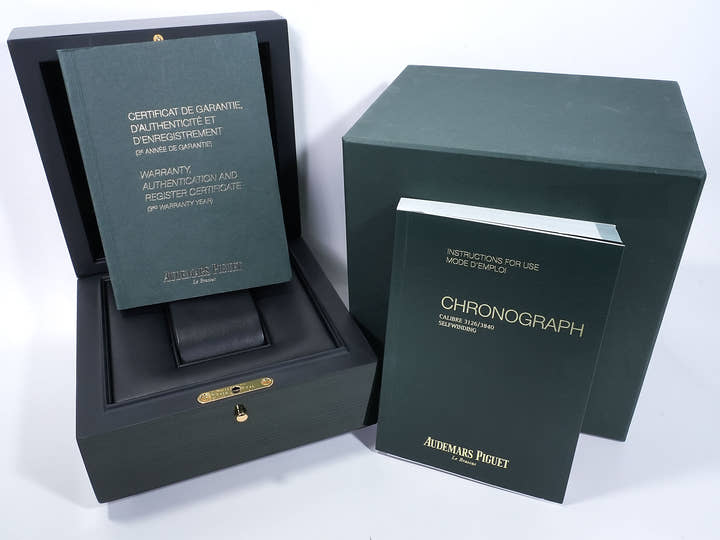 オーデマピゲ ロイヤルオーク オフショア クロノグラフ Ref.26470ST.OO.A027CA.01 ステンレススチール ブルー文字盤 中古 r96ejmxc