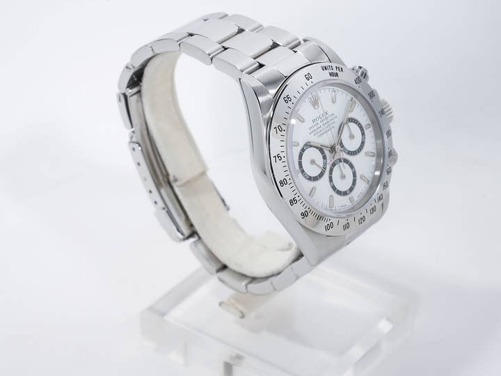 ロレックス デイトナ エルプリメロ Ref.16520 ステンレススチール ホワイト文字盤 中古 9bxcejzb