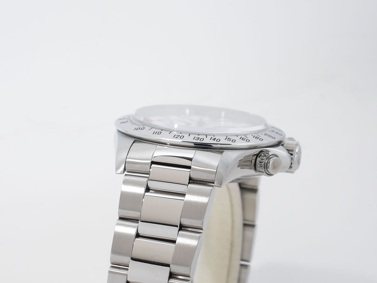 ロレックス デイトナ エルプリメロ Ref.16520 ステンレススチール ホワイト文字盤 中古 9bxcejzb