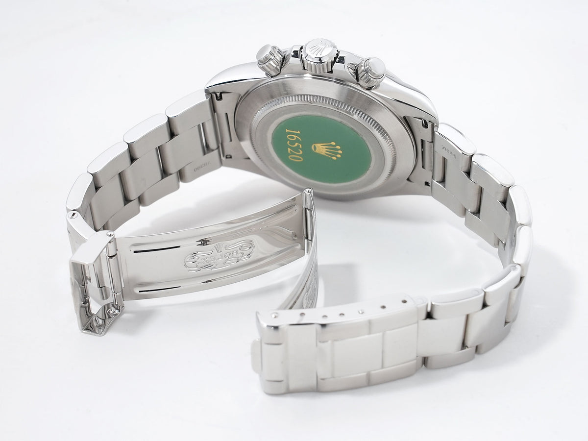ロレックス デイトナ エルプリメロ Ref.16520 ステンレススチール ホワイト文字盤 中古 9bxcejzb