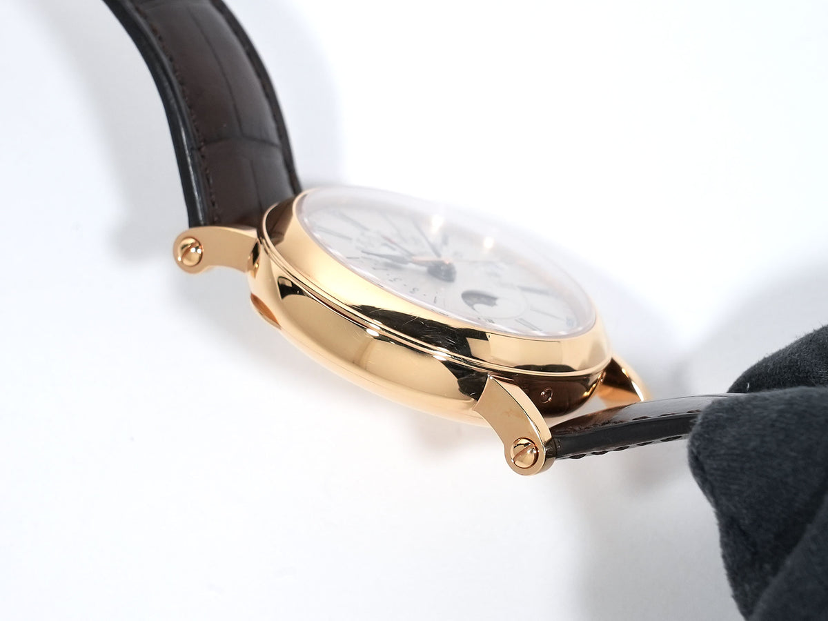Patek Philippe Perpetual Calendar Retrograde Ref. 5159R-001 Rose Gold Silver Dial Used 2b3o5hf8