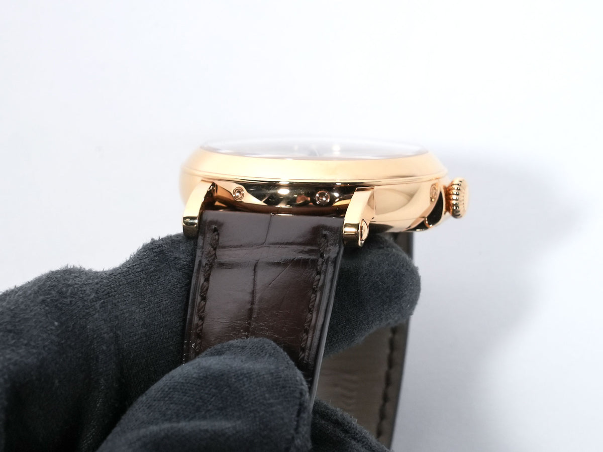 Patek Philippe Perpetual Calendar Retrograde Ref. 5159R-001 Rose Gold Silver Dial Used 2b3o5hf8