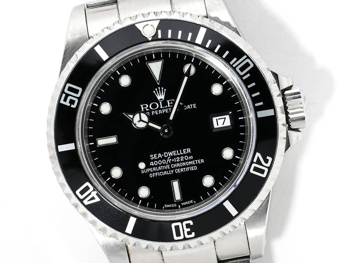 ロレックス シードゥエラー Ref.16600 ステンレススチール ブラック文字盤 中古 npezc6hn