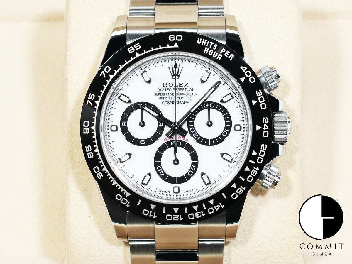ロレックス デイトナ Ref.116500LN ステンレススチール ホワイト文字盤 中古 o3uom2h9