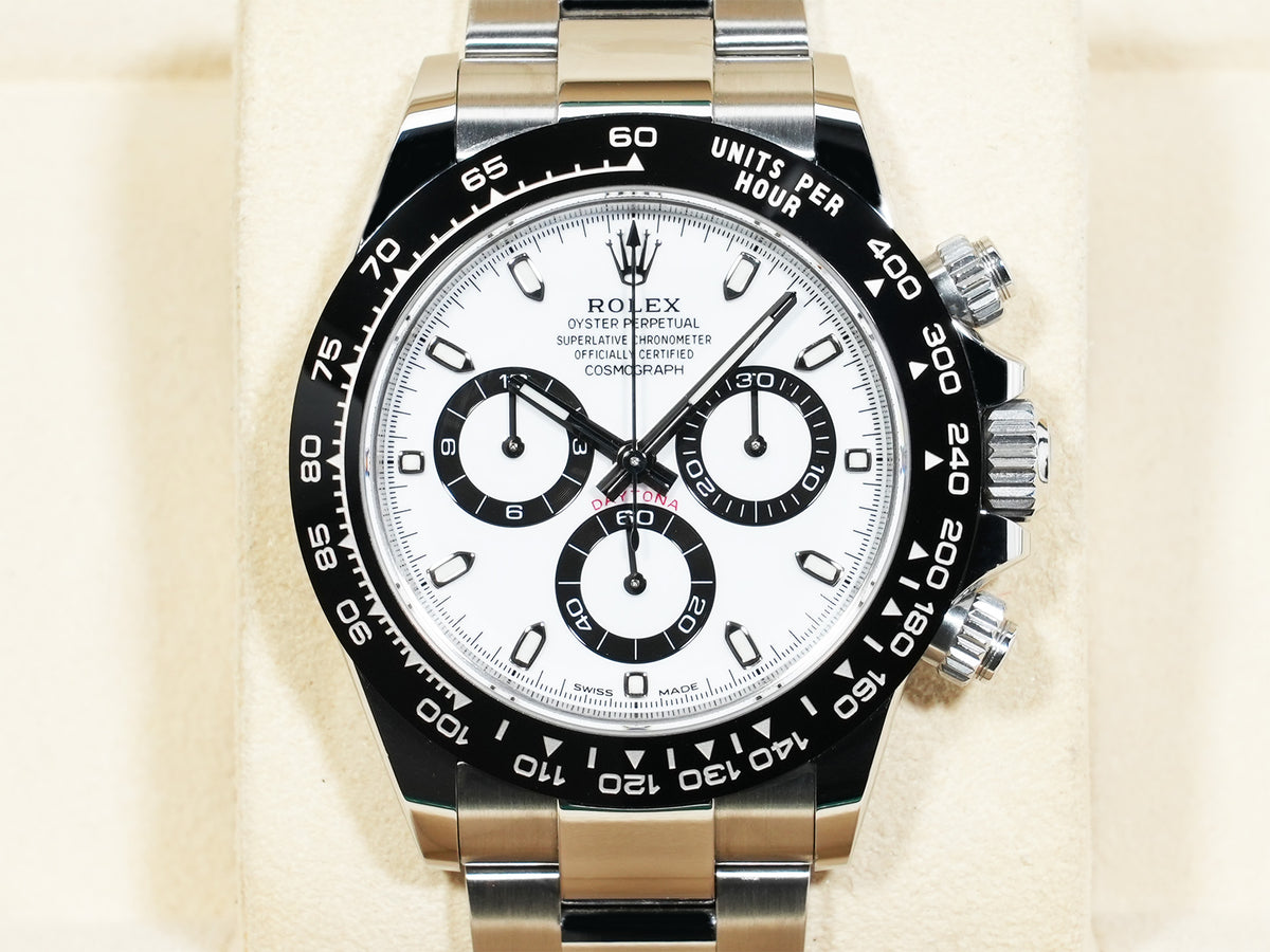 ロレックス デイトナ Ref.116500LN ステンレススチール ホワイト文字盤 中古 o3uom2h9